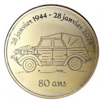 Anniversary brass medal